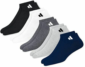 MegaValue Men & Women Solid Ankle Length - Image 2