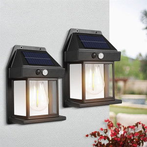 QARB Powered Wall Lamp - Modern Outdoor Lighting with Motion Sensor ...