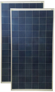 SOLAR UNIVERSE INDIA Polycrystalline 335W Largest 12V Solar Panel (VOC ...