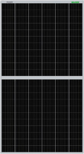 WAAREE 580Wp 144Cells II TOPCON N-Type II Bifacial Solar Panel II Solar ...