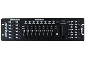 Console DMX512 DISCO192 – Contrôleur Lumière DJ, Effets Feux, Noir