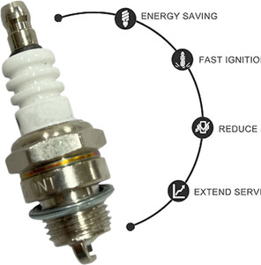 ADAWAT Heavy Duty Spark Plug For 58cc Petrol Chainsaw CK33 Iridium