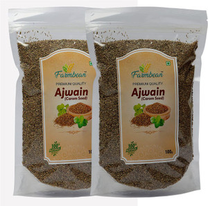 Farmbean Whole Ajwain Seed | Carom Seeds | Ajamo|Vaamu - 200 Grams