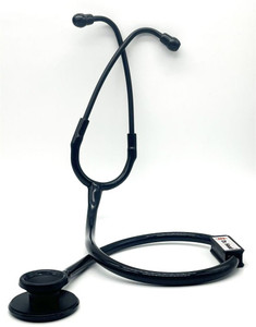 Stéthoscope Double Tête Noir Mat – Pour Médecins, Infirmières, étudiants En Cardiologie