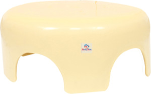Heart Home Plastic Bathroom Stool|Stool for Bathing|Patla for Toilet|Sumo Stool|Cream Stool ...