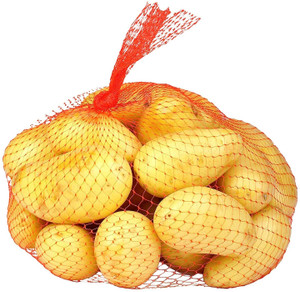 100Pcs Green Reusable Mesh Bags | Thick Nylon Produce Bags For Vegetables, Fruits, Seafood