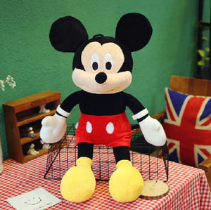 Vintage mickey mouse stuffed doll hot sale