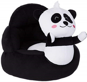 “Panda Cuddle Baby Sofa Seat – Soft Plush Floor Chair for Little Sitters”