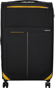 Cosmus Antarctica Luggage Trolley Black Polyester 72 cms Soft sided ...