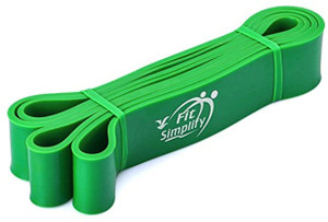 FIT PRIDE Pull-Up Assist Band - Heavy Duty Resistance Band For Home Workouts, Powerlifting & Mobility (Blue, 50-125 Lbs)