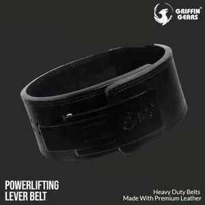 Cintura Per Powerlifting Euro Birt In Pelle 10mm – Chiusura A Leva, Larga 4", Supporto Lombare