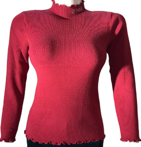 LookMe Printed High Neck Casual Women Pink Sweater - Buy LookMe Printed  High Neck Casual Women Pink Sweater Online at Best Prices in India |  Flipkart.com