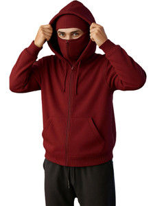 JUGULAR Full Sleeve Solid Men Sweatshirt - Image 4