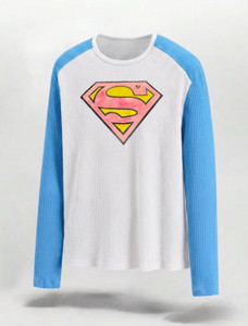 Glitsy Printed Men Light Blue T-Shirt - Image 3