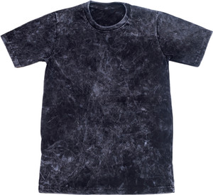 tshirt Washed/Ombre Men Black T-Shirt - Image 4