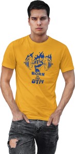 Graphic Print Men Yellow T-Shirt Price in India - Buy Graphic Print Men  Yellow T-Shirt online at