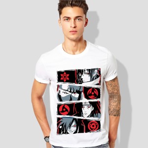 Wayup Anime Tshirt Printed Men Round Neck White T Shirt Buy Wayup