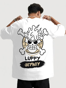 MADBROS Printed Men Round Neck White T-Shirt - Image 5
