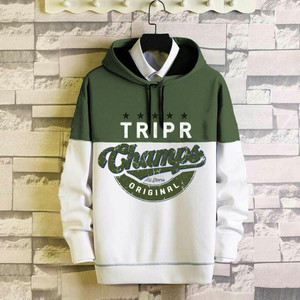 Full Sleeve Printed Men Sweatshirt 