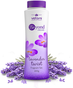 VETONI Beyond Dreams Lavender Twist Fragrant Talcum Powder