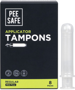 Pee Safe Applicator Tampons - Regular | Easy to use| Leak Proof
