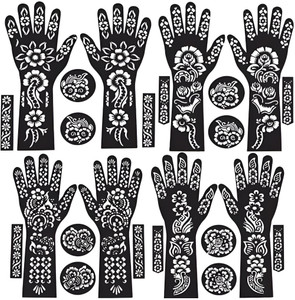 Shopsy MEHENDIAURA Mehandi AURA Stencil F1 - Image 1