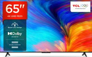 TCL P635 164 cm (65 inch) Ultra HD (4K) LED Smart Google TV with Dolby ...