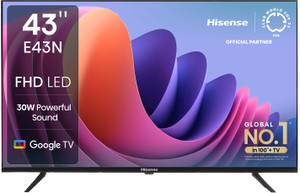 Hisense 108 cm (43 inch) Full HD LED Smart Google TV with Dolby