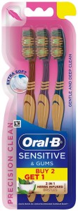 Oral B Sensitive Gums Precision Clean In Herbs Infused