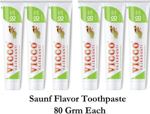 vicco vajradanti saunf flavour