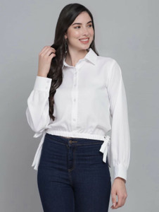 H and m white shirt womens sales