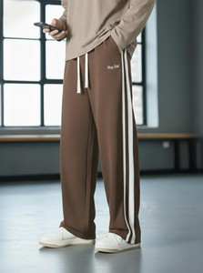 Shopsy rk hub Solid Men Brown Track Pants - Image 1