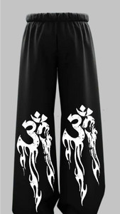 Kelmendi Printed Men Black Track Pants - Image 3