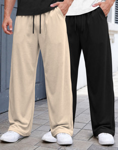Shopsy MADBROS Men Beige, Black Track Pants - Image 1