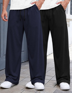 Shopsy MADBROS Men Dark Blue, Black Track Pants - Image 1