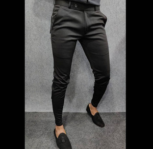 Blends Trendz Regular Fit Men Black Trousers - Buy Blends Trendz Regular Fit Men Black Trousers 