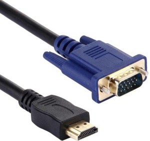 VOOCME TV-out Cable HDMI to VGA Cable Converter, 6ft 1.5M 1080P