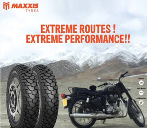 Maxxis 100/90-R19 & 120/80-R18 MAXXPLORE TUBE LESS COMBO PACK 2 TYRES
