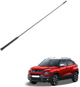 thumbnail image 2 of Universal Car Roof Antenna, 41cm Black Whip With Carbon Look, Easy Install For Dacia Logan & More 2 of 5