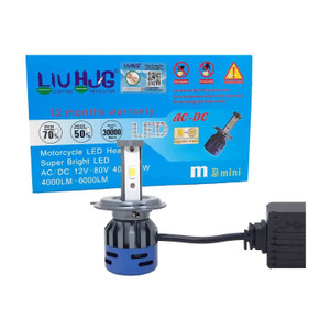 Shopsy LIU HJG White LED H4 Headlight Bulb 12V 60W - Image 1