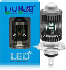 Moto Powerz Yellow/White & Red/Blue Police LED Headlight Bulb - Image 6