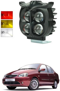 LOVMOTO Universal 4 LED Owl shape Spotlights Fog Lights Hi/Low,Red ...