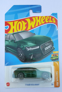 HOT WHEELS 17 AUDI RS 6 AVANT 1 5 HW WAGONS 2023 EDITION 17 AUDI RS 6 AVANT 1 5 HW WAGONS 2023