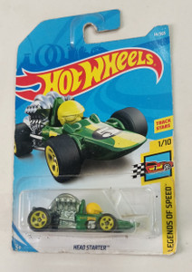 Hot Wheels Head Starter From Hotwheels Legends Of Speed Series One Piece Head Starter