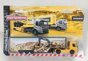 Majorette Construction Volvo FMX Show Truck Construction Equipment diecast