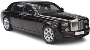 Veicoli A Motore Miniatura 1:24 For Rolls Royce Phantom Scala In Lega Modello Di Auto