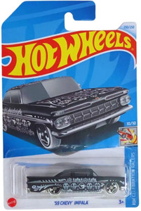 ホットウィール '59 シェビー デリバリー ブラック HOT WHEELS 59 CHEVY IMPALA,DIE-CAST TOY CAR 3Y+ - 59 CHEVY IMPALA