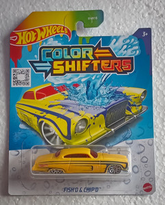HOT WHEELS FISH AND CHIP D COLOR SHIFTERS VEHICLE FISH AND CHIP D COLOR SHIFTERS VEHICLE