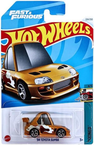 HOT WHEELS C4982 TOONED 94 Toyota Supra Ages 3 And Up C4982 TOONED 94 Toyota Supra Ages 3 And