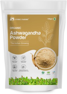 Cubic Farms Organic Ashwagandha Powder Gms Pack Of Of Gms